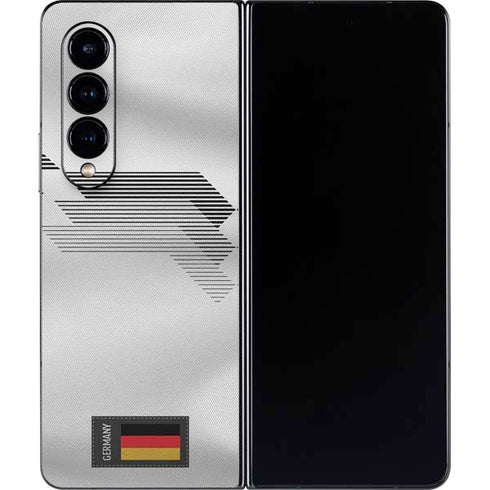 Germany Soccer Flag Galaxy Z Fold4 5G Skin
